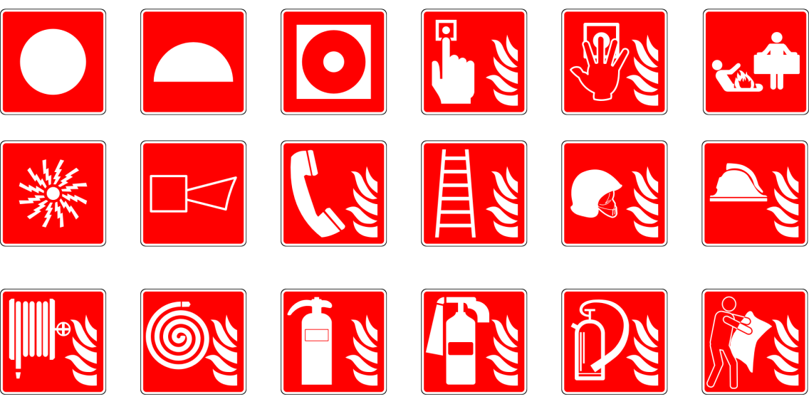 Знаки на плані евакуації